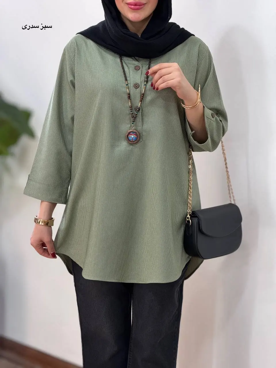 مانتو راه راه آیسو تام